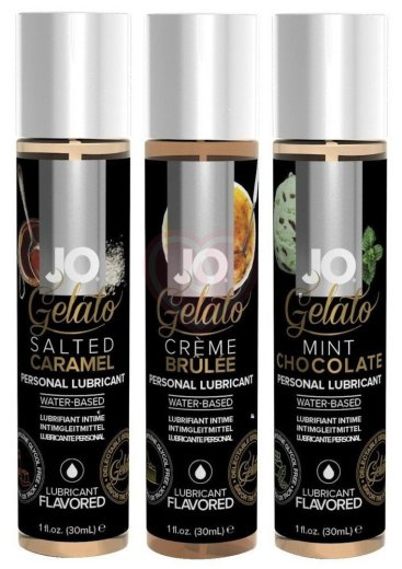 Набор вкусовых лубрикантов System JO Tri Me Triple Pack Gelato фото 1