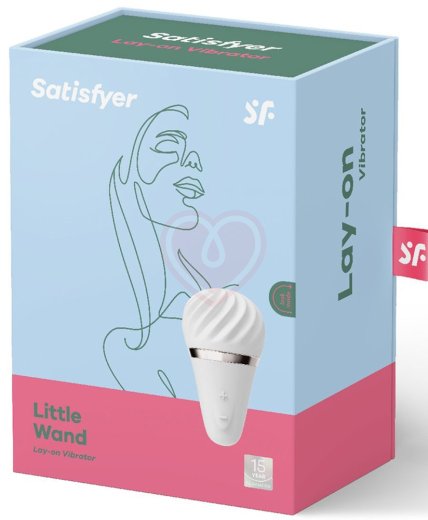 Вибратор-мороженка Satisfyer Little Wand Lay-on белый фото 5