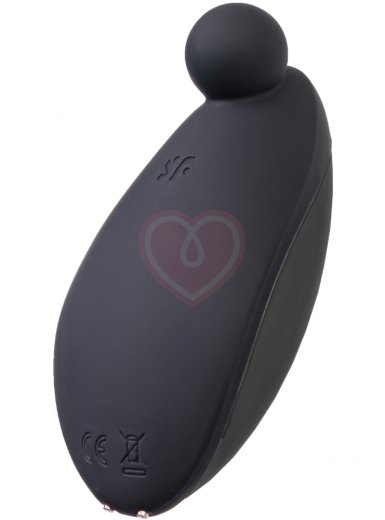 Точечный клиторальный стимулятор Satisfyer Spot On 2 чёрный фото 1