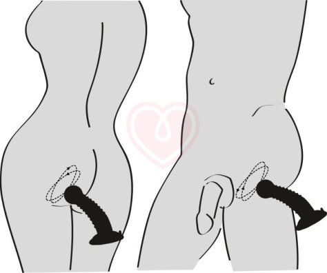 Анальный вибростимулятор Anal Vibrator чёрный фото 7