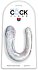 Двухсторонний фаллоимитатор King Cock Clear Double Trouble Medium прозрачный фото 2
