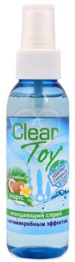 Очищающий спрей Clear Toy Tropic тропический 100 мл фото 1