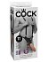 Фаллопротез с ремнями Hollow Strap-On Suspender System 27 см телесный фото 7