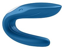 Вибромассажёр для пар Partner Whale синий