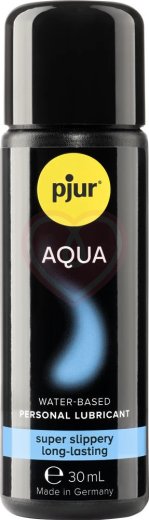 Увлажняющий лубрикант на водной основе Pjur Aqua 30 мл фото 2