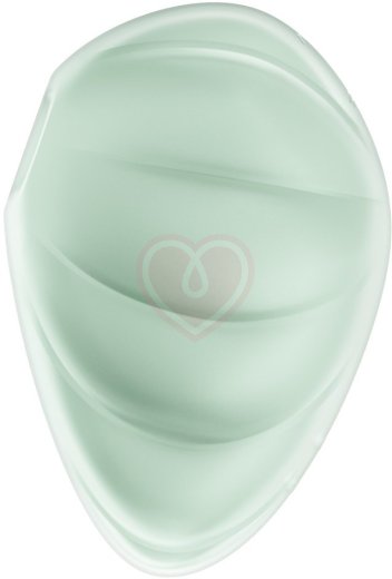 Вакуумный вибростимулятор Satisfyer Cloud Dancer мятный фото 3
