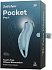 Вакуумый вибростимулятор клитора Satisfyer Pocket Pro 1 голубой фото 8