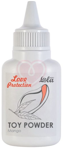Пудра для игрушек ароматизированная Love Protection Манго 15 г фото 1
