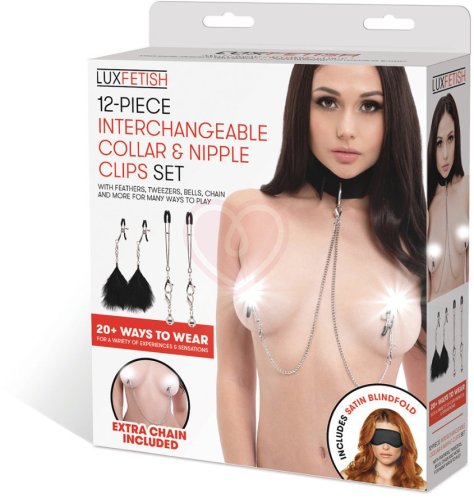 БДСМ набор из 12 предметов Interchangeable Set фото 13