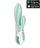Расширяющийся вибратор Satisfyer Air Pump Bunny 5 с приложением фото 1