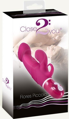 Вибратор со стимулятором клитора и точки G Close2You Flores Piccolo розовый фото 3
