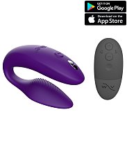 Вибратор для пар We-Vibe Sync 2 фиолетовый