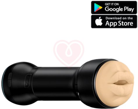 Набор мастурбатор Kiiroo Feel Victoria June Mouth и насадка PowerBlow с эффектом всасывания фото 1
