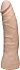 Насадка для страпона Vac-U-Lock Ultraskyn Thin Dong 16 см телесная фото 1
