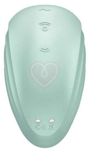 Вакуумный вибростимулятор Satisfyer Pearl Diver мятный фото 3