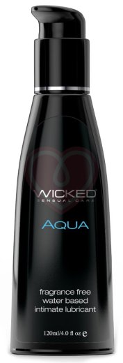 Лёгкий лубрикант на водной основе Wicked Aqua 120 мл фото 1