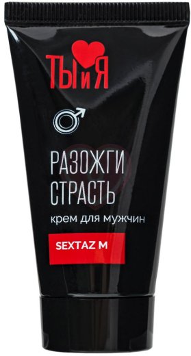 Возбуждающий крем для мужчин Ты и Я Sextaz-M 25 г фото 1