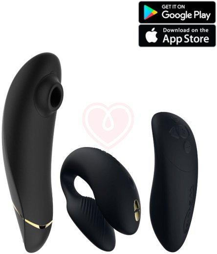 Набор Golden Moments Womanizer Premium 2 и We-Vibe Chorus фото 1