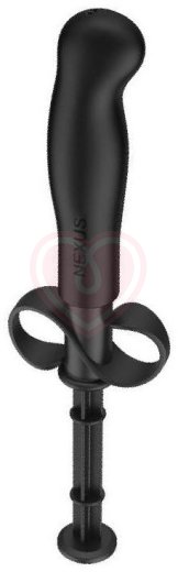 Анальный стимулятор с дозатором для лубриканта Nexus Infinity Lube Launcher Pro чёрный фото 4