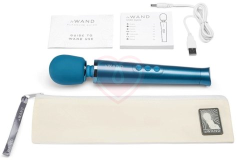 Массажёр Le Wand Petite Rechargeable лазурный фото 4