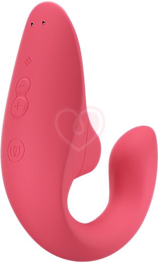 Вибратор для зоны G c бесконтактной стимуляцией клитора Womanizer Blend розовый фото 5