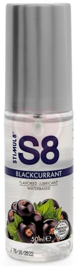 Вкусовой лубрикант Stimul8 Чёрная смородина 50 мл фото 1