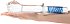 Стеклянный фаллоимитатор-кулак Glass Fist Double Ended With Handle Grip прозрачный фото 4