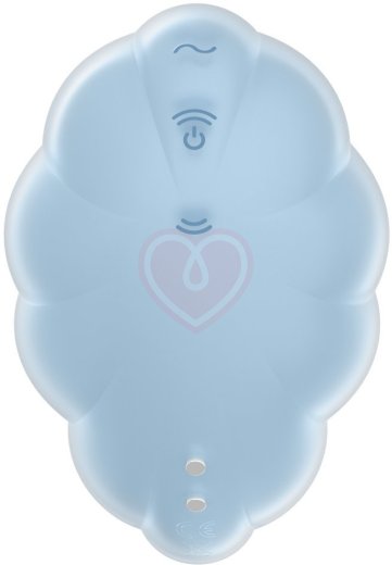 Вакуумный вибростимулятор Satisfyer Cloud Dancer голубой фото 4