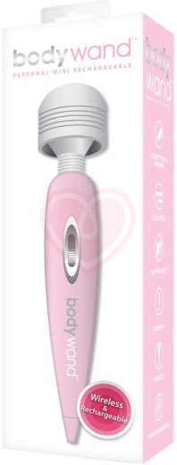 Беспроводной массажер BodyWand Mini розовый фото 2
