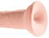 Фаллоимитатор на присоске King Cock Triple Density 20 см телесный фото 3