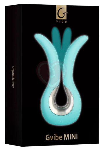 Вибратор Gvibe Mini бирюзовый фото 2