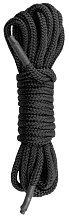 Нейлоновая верёвка Black Bondage Rope 5 м чёрная