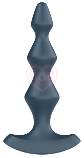 Анальный вибростимулятор Satisfyer Lolli Plug 1 серый фото 1