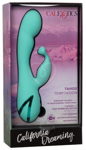 Вибратор Tahoe Temptation с криторальным стимулятором фото 5