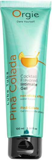 Водный лубрикант Orgie Lube Tube Cocktail Pina Colada со вкусом коктейля Пина колада 100 мл фото 1