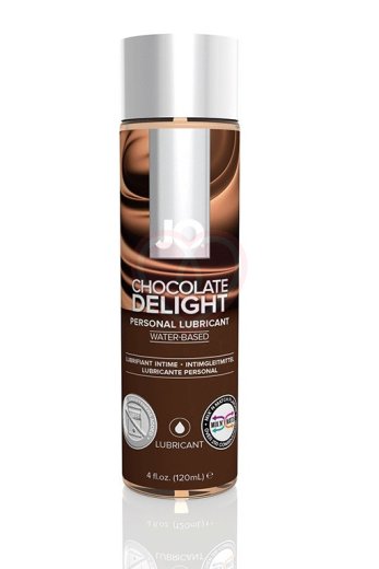 Съедобный лубрикант System JO H2O Flavored Chocolate Delight с ароматом Шоколад 120 мл фото 1
