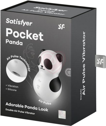 Вакуумно-волновой клиторальный стимулятор Satisfyer Pocket Panda фото 6