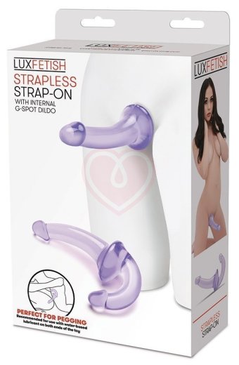 Безремневой страпон Lux Fetish Strapless Strap-on фото 4