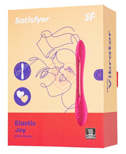 Гибкий вибратор Satisfyer Elastic Joy розовый фото 6