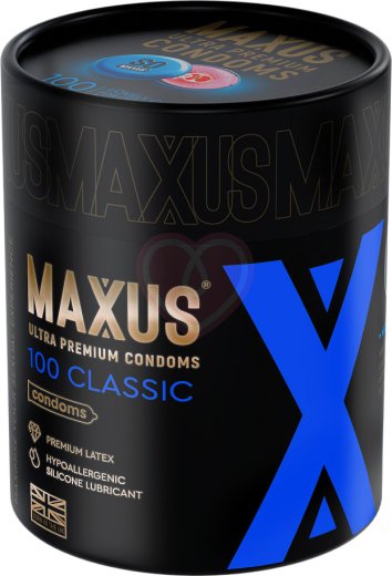 Классические презервативы Maxus Classic So Much Sex 100 шт с кейсом фото 1