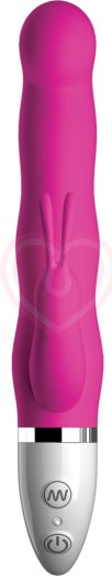 Вибратор Crush Sweetie с клиторальным стимулятором розовый фото 2