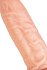 Реалистичный фаллоимитатор с мошонкой на присоске RealStick Nude York телесный фото 4