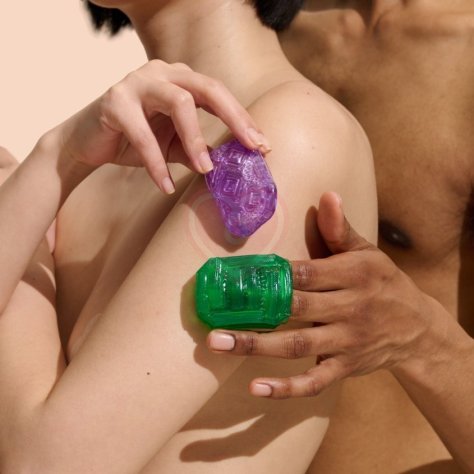 Мини мастурбатор Tenga Uni Amethyst фиолетовый фото 8