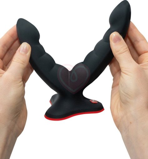 Двойной фаллоимитатор Fun Factory Ryde Grinding Double Dildo черный фото 6