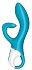 Вибратор Satisfyer Embrace Me с тройным клиторальным стимулятором бирюзовый фото 3