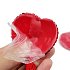 Наклейки на соски пэстисы с кисточкой Violet Heart фиолетовые фото 2