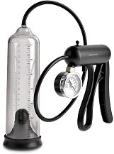 Вакуумная помпа с манометром Pro-Gauge Power Pump черный