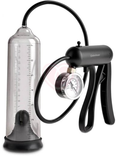 Вакуумная помпа с манометром Pro-Gauge Power Pump черный фото 1