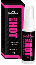 Разогревающий оральный гель Oral Hot со вкусом тутти-фрутти 15 г