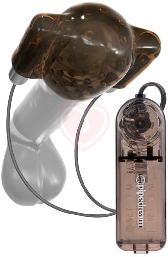 Вибратор для головки члена Dual Vibrating Head Teaser с пультом фото 1